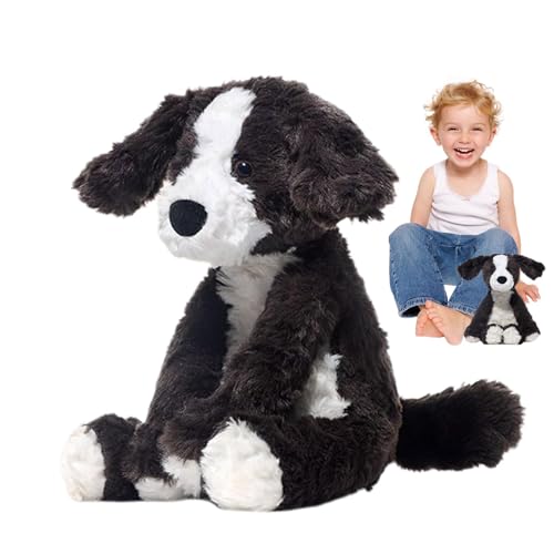 Plüschtier Welpe - Border Collie Hund aus Plüsch, realistisches Plüschtier Border Collie - Simuliertes Tier-Plüschtier, Kuscheldekoration für Kleinkinder, Mädchen, Familie Plüschtier Welpe - Border Collie Hund aus Plüsch, realistisches Plüschtier Border Collie - Simuliertes Tier-Plüschtier, Kuscheldekoration für Kleinkinder, Mädchen, Familie von Generic