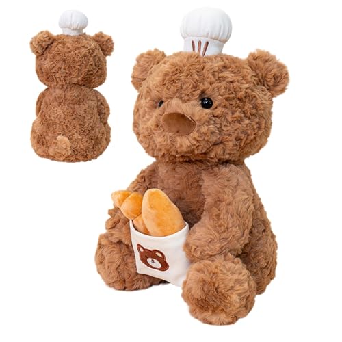 Plüschtier mit Bär, gefülltes Bär-Spielzeug mit BH, bequemes Tierkissen für Wohnzimmer, Schlafzimmer, Auto, Sofa, Sofa Plüschtier mit Bär, gefülltes Bär-Spielzeug mit BH, bequemes Tierkissen für Wohnzimmer, Schlafzimmer, Auto, Sofa, Sofa von Generic