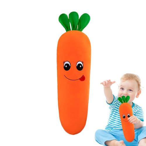 Plüschtier mit Karotte, Karottenkissen, Plüschpuppe mit Karotte, 50 cm, niedliche Heimdekoration für Wohnzimmer Plüschtier mit Karotte, Karottenkissen, Plüschpuppe mit Karotte, 50 cm, niedliche Heimdekoration für Wohnzimmer von Generic
