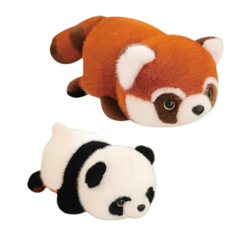 Plüschtier mit doppelter Richtung, niedliche reversible Plüschtiere – ein unruhiger Streichpanda, ein wendbares rotes Panda-Spielzeug, Plüschtiere, Sofa-Dekoration Plüschtier mit doppelter Richtung, niedliche reversible Plüschtiere – ein unruhiger Streichpanda, ein wendbares rotes Panda-Spielzeug, Plüschtiere, Sofa-Dekoration von Generic
