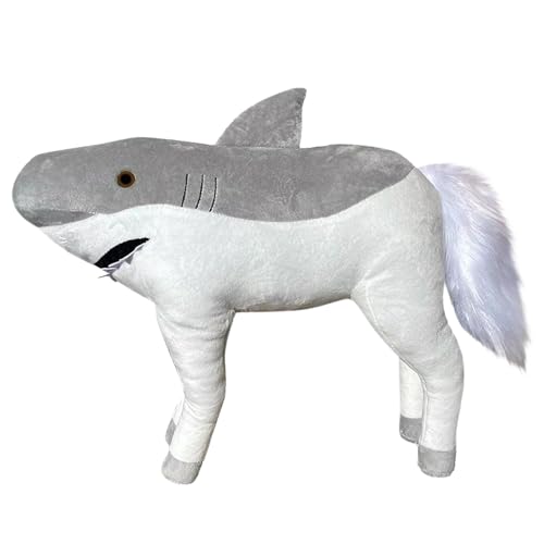 Plüschtier von Hai, Spielzeug für des Hai, flauschig, Körperkissen, grau, Plüschkissen, 50 cm, langes Sofa, Spielzeug, Kissen für Plüschtier von Hai, Spielzeug für des Hai, flauschig, Körperkissen, grau, Plüschkissen, 50 cm, langes Sofa, Spielzeug, Kissen für von Generic