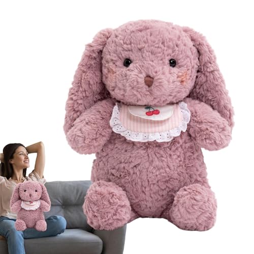 Plüschtiere, Plüschtiere - Plüschtier, süßes Tierkissen, Plüschtiere mit 16 Zoll Lätzchen, Plüschtierkissen, Puppenspielzeug für Kinder von Generic