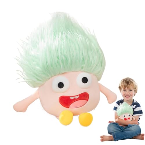 Plüschtiere Big Eye, weiche Puppe für und Mädchen, Plüschtiere, 33,8 cm (13,8 Zoll) für und Mädchen, Begleitpuppen aus Plüsch, herzerwärmende Puppen für Dekoration von Generic