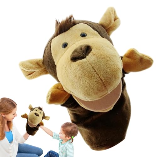 Plüschtierpuppen, Puppen aus Plüschtieren, Puppen für Rollenspiele, kreative kreative interaktive Puppen, maschinenwaschbar mit offenem beweglichem Mund p von Generic