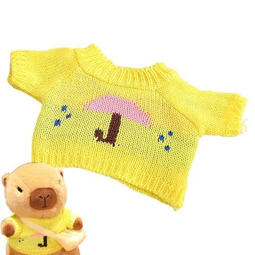 Plush Toy Dress Up - Capybara Clothes, Capybara Dress Up, Capybara Clothes, Capybara Stuff Plush Toy Doll Replacement Clothing for Toy Enthusiasts von Generic