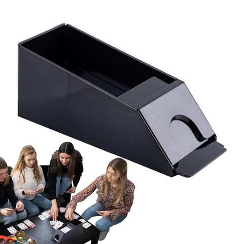 Pokerhändler, 4/6-Deck-Pokerhändlerinhaber, Brettspiel-Unterhaltungs-Requisiten, Wiederverwendbarer Kartenhändler Für Poker, Heimkartenspiele, Blackjack, Club Pokerhändler, 4/6-Deck-Pokerhändlerinhaber, Brettspiel-Unterhaltungs-Requisiten, Wiederverwendbarer Kartenhändler Für Poker, Heimkartenspiele, Blackjack, Club von Generic