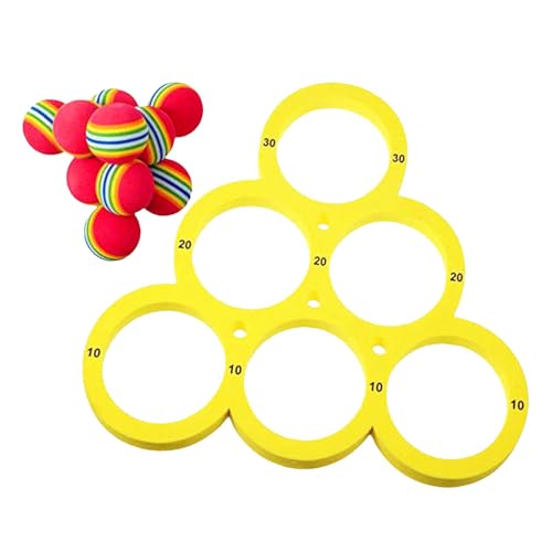 Poolball – Wurfspiel, Schwimmender Pool-Ballwerfer | Pool-Spielset, Outdoor-Spiele, Pool-Spiel mit Score, schwimmend von Generic