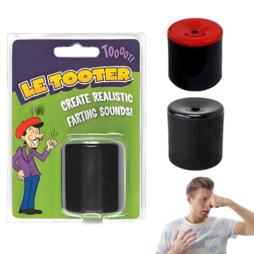 Pooter Furz Spielzeug, Neuartige Quetsch-Pooter-Furzmaschine, Streich-Furz-Geräuschmacher, Party, Geburtstag, Scherzgeschenk(2pcs) von Generic