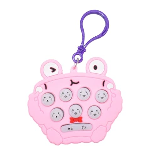 Pop Spiel mit Schnelldruck, elektronisches Bubble Pop Spiel, elektronisches Bubble Pop Spiel, Fidget Spielzeug in Froschform, tragbares Pop Spielzeug zur Verbesserung der Hand-Augen-Koordination Pop Spiel mit Schnelldruck, elektronisches Bubble Pop Spiel, elektronisches Bubble Pop Spiel, Fidget Spielzeug in Froschform, tragbares Pop Spielzeug zur Verbesserung der Hand-Augen-Koordination von Generic