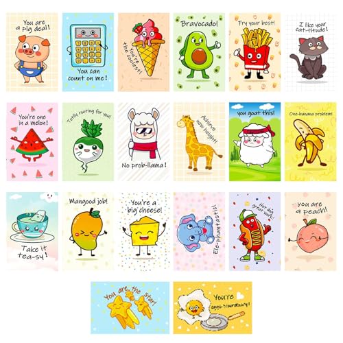 Postkarten für Kinder – 20 Postkarten mit Cartoon-Design – lustige und niedliche Designs für Familienfeiern, Mädchen, , Schüler und Lehrer Postkarten für Kinder – 20 Postkarten mit Cartoon-Design – lustige und niedliche Designs für Familienfeiern, Mädchen, , Schüler und Lehrer von Generic