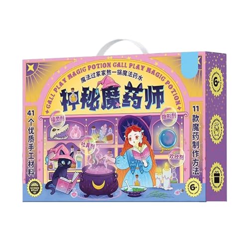 Potion Kit Halloween - Pädagogisches Wissenschafts Bastelset Lehrreich Handgemacht Kreativ Mädchen Homeschooling Unterricht Aktivitäten Familienabende, Kinder Zaubertrank Set Halloween,Pädagogi Potion Kit Halloween - Pädagogisches Wissenschafts Bastelset Lehrreich Handgemacht Kreativ Mädchen Homeschooling Unterricht Aktivitäten Familienabende, Kinder Zaubertrank Set Halloween,Pädagogi von Generic