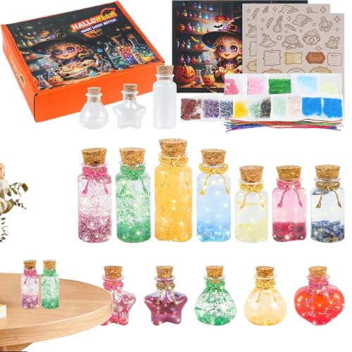 Potion Making Kit - Mystery Craft Set, Glühen in dunklen Kindern | Halloween -Aktivitätskiste für Mädchen Eltern Kinder Spaß Lernen Wissenschaft Experimente Kunsthandwerk pädagogische Spiele von Generic
