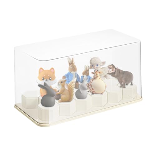 Präsentationsvitrine | Vitrine für Spielzeug – modulares Design in herausnehmbaren Würfeln für Regal, Bücherregal, Organisationsmöbel, Plüschtiere und Miniaturen von Generic