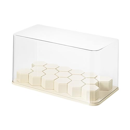 Präsentationsvitrine – transparente Vitrine für Figuren – abnehmbarer Würfelständer für Sammlermodelle auf , Bücherregal, Möbel, Plüsch-Ecke von Generic