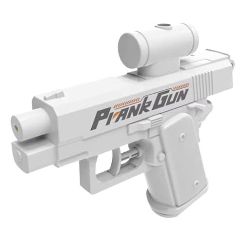 Prank Water Gun, Prank Gun, Prank Wasserpistole, 𝐏rank Two-Way Water 𝐆un, 𝐏rank Squirt 𝐆un, Can Spray from Front and Back (White) von Generic
