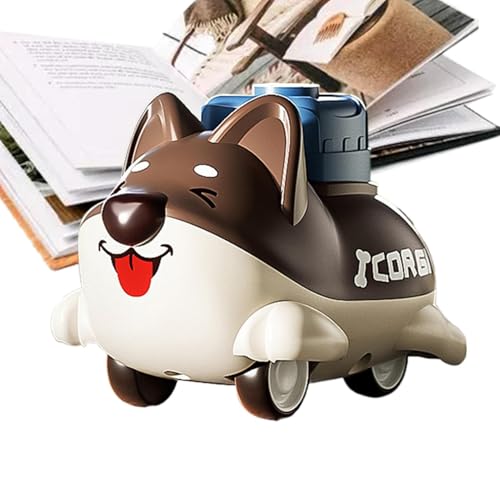 Press and Go,Press Go Car Toy | Press and Go Hundespielzeug, Spielzeug für Kleinkinder, Cartoon-Tiere, Press and Go Auto für Kleinkinder ab 3 Jahren Press and Go,Press Go Car Toy | Press and Go Hundespielzeug, Spielzeug für Kleinkinder, Cartoon-Tiere, Press and Go Auto für Kleinkinder ab 3 Jahren von Generic