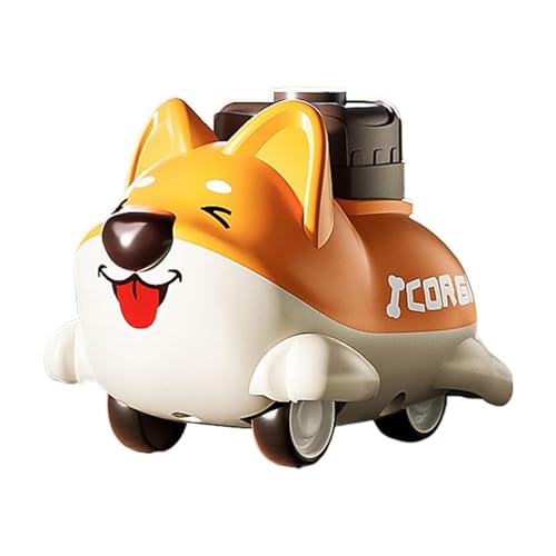 Press and Go-Spielzeug, Press Go Car Toy, Spielzeugauto für kleine Kinder, Spielzeug für Tierautos, Spielzeug für Reibfahrzeuge für Vorschulkinder, Geburtstag von Generic