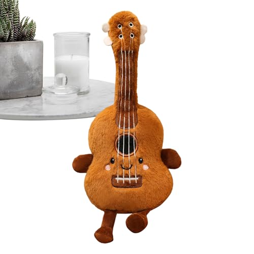 Puppe für Kinder | Musikinstrument Puppe aus Plüsch zum Sammeln, niedliche Schreibtischdekoration, realistisches Spielzeug für und Erwachsene von Generic