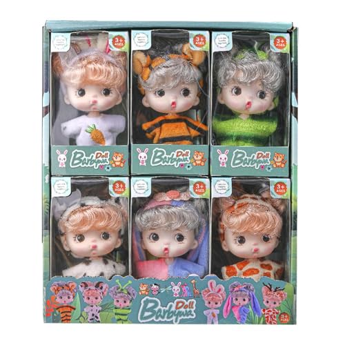 Puppen-Set für Kleinkinder, kleine Puppen für Mädchen, weiches Puppen-Spielzeug für Kleinkinder – Simulations- und hautfreundliche Puppe für Geburtstag, Tag Puppen-Set für Kleinkinder, kleine Puppen für Mädchen, weiches Puppen-Spielzeug für Kleinkinder – Simulations- und hautfreundliche Puppe für Geburtstag, Tag von Generic