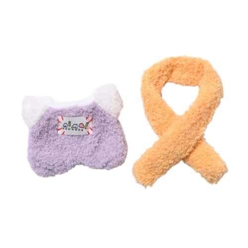 Puppenanzug, DIY Puppenaccessoires, Kostümartikel für Puppen von 15–17 cm, Geschenke zu Halloween Und Neujahr, Lila Puppenanzug, DIY Puppenaccessoires, Kostümartikel für Puppen von 15–17 cm, Geschenke zu Halloween Und Neujahr, Lila von Generic