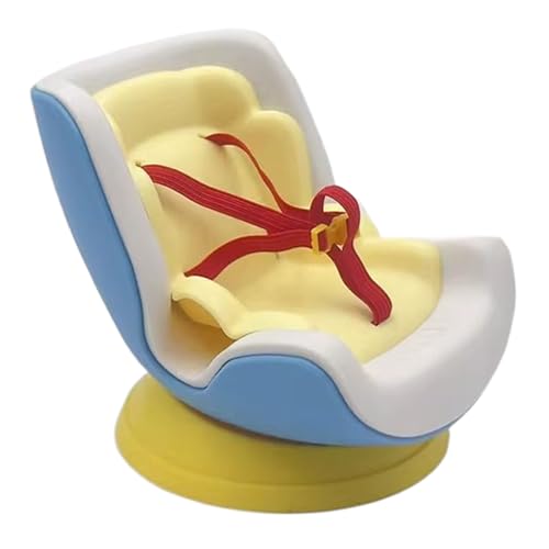 Puppenautositzluftablüftung, Puppenauto -Sitzlüftungs Clip - Ausgestopfte Puppenwagen | Luftablüftung gefüllter Spielzeugautosesse für RV, Desktop -Dekoration Ornament von Generic