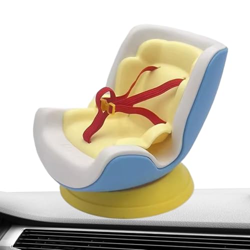 Puppenautositzluftablüftung, Puppenauto -Sitzlüftungs Clip | Ausgestopfter Puppensitz für Auto | Tabletop Dekoration Ornament, Mini -Stoff -Spielzeugwagen -Lüftungsclip für Lastwagen Puppenautositzluftablüftung, Puppenauto -Sitzlüftungs Clip | Ausgestopfter Puppensitz für Auto | Tabletop Dekoration Ornament, Mini -Stoff -Spielzeugwagen -Lüftungsclip für Lastwagen von Generic