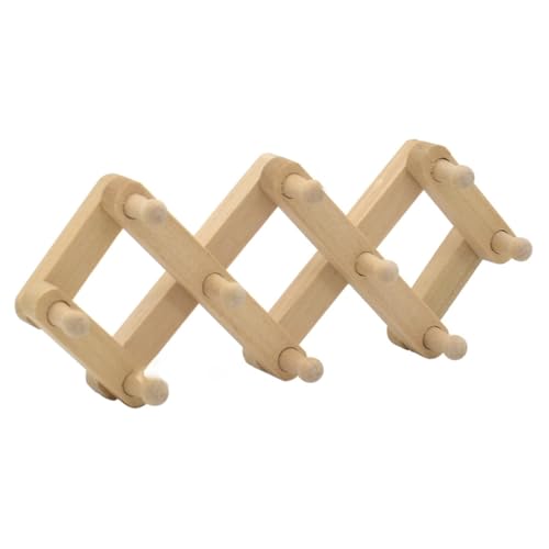 Puppenhäuser-Zubehör, Maßstab 1:12, Holz, einziehbar, Wandmontage, Regal, Miniatur-Puppenhäuser, Möbeldekoration Puppenhäuser-Zubehör, Maßstab 1:12, Holz, einziehbar, Wandmontage, Regal, Miniatur-Puppenhäuser, Möbeldekoration von Generic