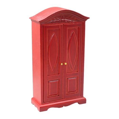 Puppenhäuser im Maßstab 1:12, Miniaturmöbel, Holz, Kleiderschrank, Puppenhäuser, Dekorationen, Zubehör für Puppenhäuser, Dekorationen Puppenhäuser im Maßstab 1:12, Miniaturmöbel, Holz, Kleiderschrank, Puppenhäuser, Dekorationen, Zubehör für Puppenhäuser, Dekorationen von Generic