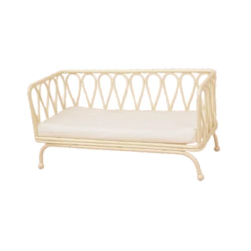 Puppenhaus Couch Modell Im Maßstab 1:12 für Miniaturszenen Und Heimdekoration, Doppelsofa Puppenhaus Couch Modell Im Maßstab 1:12 für Miniaturszenen Und Heimdekoration, Doppelsofa von Generic