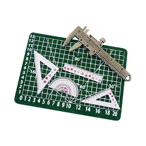 Puppenhaus Imitat Lineal, Mini Spielzeug, DIY Szenenzubehör, Miniatur Messschieber von Generic