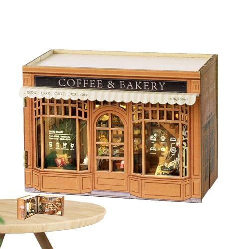 Puppenhaus Modell – Miniatur-Puppenhaus-Set, robustes Puppenhaus-Set | Raummodell-Set für Puppenhaus aus Miniatur mit langer Lebensdauer, wunderbares Puzzle Rea Puppenhaus Modell – Miniatur-Puppenhaus-Set, robustes Puppenhaus-Set | Raummodell-Set für Puppenhaus aus Miniatur mit langer Lebensdauer, wunderbares Puzzle Rea von Generic