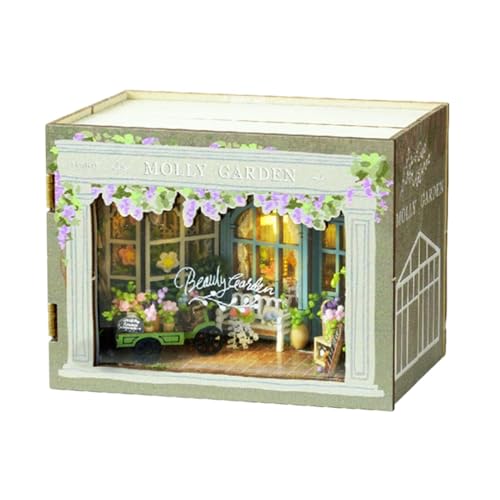 Puppenhaus Modell – Puppenhaus zum Selbermachen, Puppenhaus aus Holz, lebensechte Dekoration, Sammelhaus-Modell, Haus Puppenhaus Modell – Puppenhaus zum Selbermachen, Puppenhaus aus Holz, lebensechte Dekoration, Sammelhaus-Modell, Haus von Generic