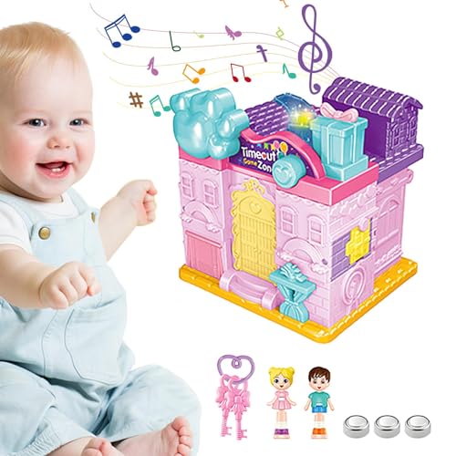 Puppenhaus Prinzessinnenschloss | Puppenhaus mit Lichtern und Bausimulationsspielen | Dream Doll House Furniture Pink Girl Toys, Puppenhaus mit Lichtern, Puppenhaus decoraci Puppenhaus Prinzessinnenschloss | Puppenhaus mit Lichtern und Bausimulationsspielen | Dream Doll House Furniture Pink Girl Toys, Puppenhaus mit Lichtern, Puppenhaus decoraci von Generic