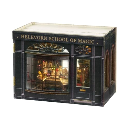 Puppenhaus-Set | Modellbausätze zum Basteln, Geschenkidee für ein Miniaturhaus, Puppenhaus aus Holz, realistisch und robust, für Familien, Freunde und Kinder Puppenhaus-Set | Modellbausätze zum Basteln, Geschenkidee für ein Miniaturhaus, Puppenhaus aus Holz, realistisch und robust, für Familien, Freunde und Kinder von Generic