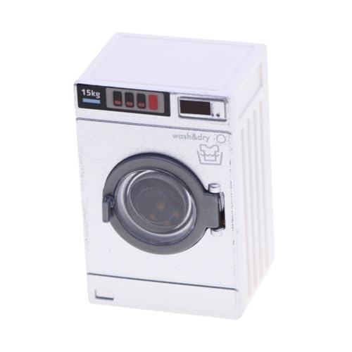 Puppenhaus Waschmaschine Maßstab 1/12 Szene Requisiten Möbel Set Waschmaschine Puppenhaus Waschmaschine Maßstab 1/12 Szene Requisiten Möbel Set Waschmaschine von Generic