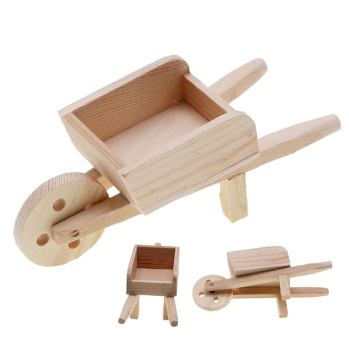 Puppenhausmöbel - Miniaturpuppenhaus-Möbel | Puppenstatue Miniatur-Möbelwagen Puppenstatue, Mini-Holzmöbel, Puppenmöbel für den Urlaub Puppenhausmöbel - Miniaturpuppenhaus-Möbel | Puppenstatue Miniatur-Möbelwagen Puppenstatue, Mini-Holzmöbel, Puppenmöbel für den Urlaub von Generic