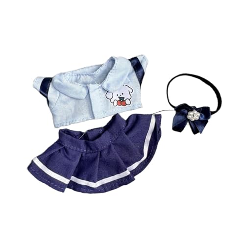 Puppenkleidung, Anzug, Anhänger, Puppen-Outfits, Flexibilität, Anzieh-Puppenkleidung für 5,91-Zoll-Puppe, Mädchen Puppenkleidung, Anzug, Anhänger, Puppen-Outfits, Flexibilität, Anzieh-Puppenkleidung für 5,91-Zoll-Puppe, Mädchen von Generic