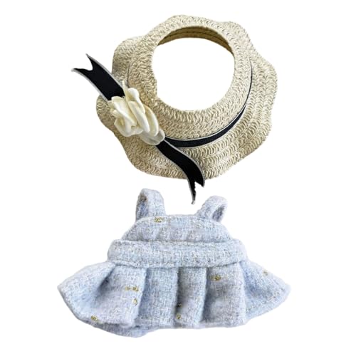 Puppenkleidung für 17 cm große Puppen, perfekt zum Spielen Ausstellen, Puppenzubehör für Sammler (Keine Puppen) Tne550 (BU2, 10cm) von Generic
