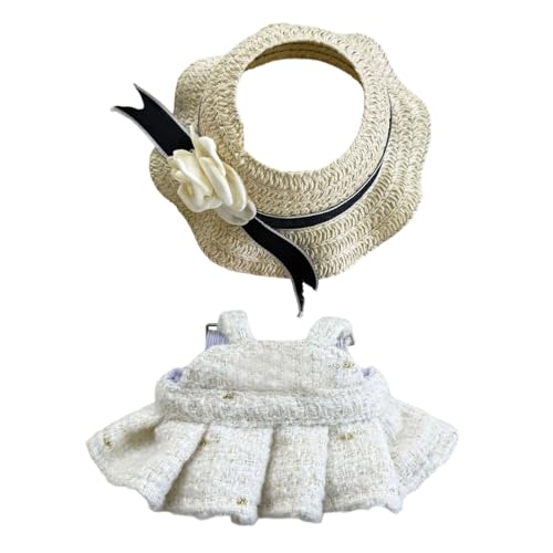 Puppenkleidung für 17 cm große Puppen, perfekt zum Spielen Ausstellen, Puppenzubehör für Sammler (Keine Puppen) Tne550 (WH2, 10cm) von Generic