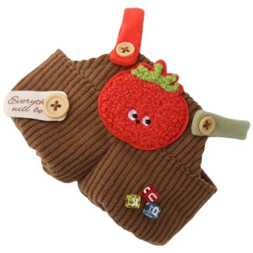 Puppenkleidung für Plüschpuppen, 15 cm, Kleidung für Puppen mit Gemüse, niedliche abnehmbare Plüschfiguren, für dicke Puppen, 20 cm Puppenkleidung für Plüschpuppen, 15 cm, Kleidung für Puppen mit Gemüse, niedliche abnehmbare Plüschfiguren, für dicke Puppen, 20 cm von Generic
