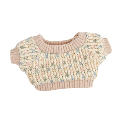 Puppenpullover, Basteln Sie Ihre Eigene Puppe, Foto Requisiten, Pädagogische für Kinder, Rollenspiel Kostümzubehör für 17 cm Puppen, Braun Puppenpullover, Basteln Sie Ihre Eigene Puppe, Foto Requisiten, Pädagogische für Kinder, Rollenspiel Kostümzubehör für 17 cm Puppen, Braun von Generic