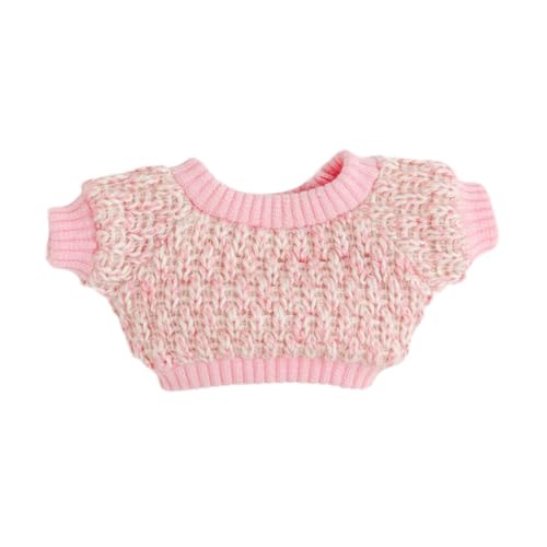 Puppenpullover, Basteln Sie Ihre Eigene Puppe, Foto Requisiten, Pädagogische für Kinder, Rollenspiel Kostümzubehör für 17 cm Puppen, Rosa Puppenpullover, Basteln Sie Ihre Eigene Puppe, Foto Requisiten, Pädagogische für Kinder, Rollenspiel Kostümzubehör für 17 cm Puppen, Rosa von Generic