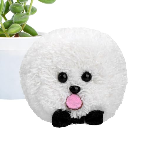 Puppy Häkelset für Anfänger - Gefüllter Welpe Making Craft Set mit grafischem Tutorial | Handgemachte Tierdekoration für Anfänger, inklusive Ballmacher Puppy Häkelset für Anfänger - Gefüllter Welpe Making Craft Set mit grafischem Tutorial | Handgemachte Tierdekoration für Anfänger, inklusive Ballmacher von Generic