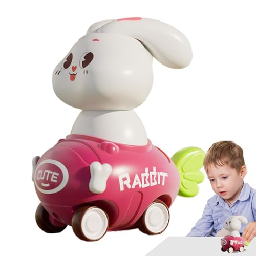 Push and Go Car Toys, Push and Go Friction Rabbit Car Toys, reibungsgesteuerte Fahrzeuge, Stoßfest, Trägheit, Zugauto für , Mädchen, Kleinkinder, Geburtstag, 3 Jahre o Push and Go Car Toys, Push and Go Friction Rabbit Car Toys, reibungsgesteuerte Fahrzeuge, Stoßfest, Trägheit, Zugauto für , Mädchen, Kleinkinder, Geburtstag, 3 Jahre o von Generic