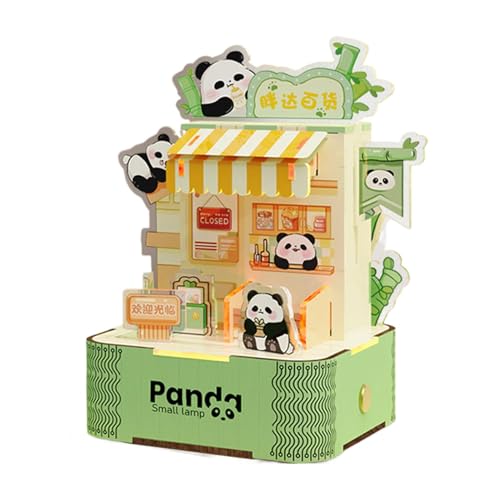 Puzzle, Acryl-Puzzle, kleine Puzzle-Tischlampe, Schlafzimmer-Schreibtischlampe, Modellbau-Set, niedliches Nachtlicht für Zuhause, Schlafzimmer, von Generic