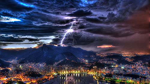 Puzzle 1000 Teile Gewitter In Rio De Janeiro Brasilien 75 * 50Cm Puzzle 1000 Teile Gewitter In Rio De Janeiro Brasilien 75 * 50Cm von Generic