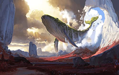 Puzzle 1000 Teile Szenische Wunder Rocky Whale Island In The Sky 75 * 50Cm Puzzle 1000 Teile Szenische Wunder Rocky Whale Island In The Sky 75 * 50Cm von Generic