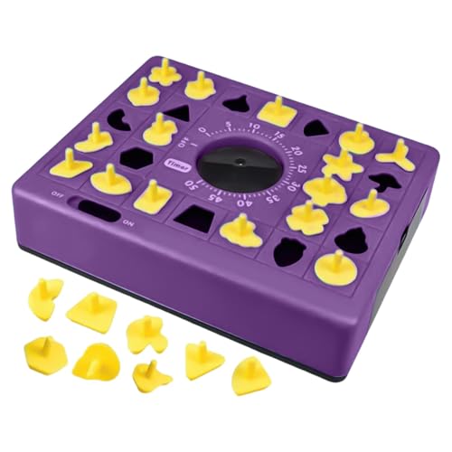 Puzzle Brettspiel - Partnerschaftsspiel | Geometrie Form Zeit Puzzle Logisches Denkspiel, Trainingszeit Puzzle Matching, Lernbrett, Denkspiel L Puzzle Brettspiel - Partnerschaftsspiel | Geometrie Form Zeit Puzzle Logisches Denkspiel, Trainingszeit Puzzle Matching, Lernbrett, Denkspiel L von Generic