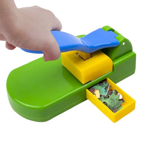 Puzzle Cutter Machine - Puzzle-Schneidewerkzeug, DIY-Puzzle-Hersteller, mit 10 Vorlagenblättern | Arts & Crafts Photo Puzzle Creator, Handgemachte Puzzleschneider, str Puzzle Cutter Machine - Puzzle-Schneidewerkzeug, DIY-Puzzle-Hersteller, mit 10 Vorlagenblättern | Arts & Crafts Photo Puzzle Creator, Handgemachte Puzzleschneider, str von Generic