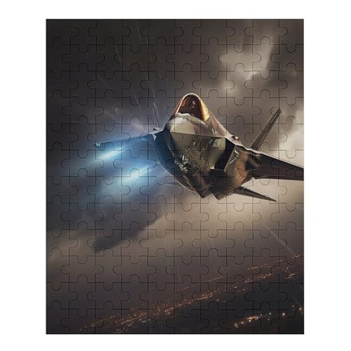 Puzzle Für Erwachsene 1000 Teile - F 35 Fighter Puzzle - - Für Kinder Dekompressionsspielzeug Für Kinder Dekompressionspuzzle Größe: 70 von Generic